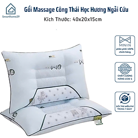 Mua Gối Massage Công Thái Học Thảo Dược Ngải Cứu Giảm Đau Mỏi  Thiết Kế Đa Năng - HÀNG CHÍNH HÃNG MINIIN