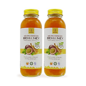 COMBO MẬT ONG CHANH DÂY 420GR ( 2 CHAI)