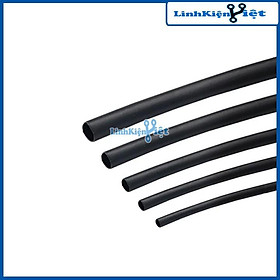 Mua Bộ 5 Ống Gen Co Nhiệt  Cách Điện 5 6 7 8 10mm Mỗi sợ 1m Đen
