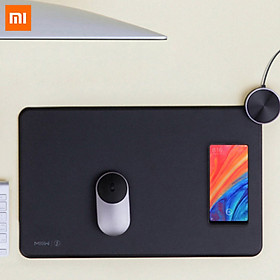 Xiaomi Ecological Chain MIIIW Smart Mouse Pad Qi Standard Support Mi Mix2S Wireless Charging Mousepad RGB Light Mouse Pad Knob Can Adjust Volume ABS Mouse Mat Gaming Pad