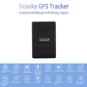 DAKWIT Mini Real time GPS Tracker Portable Real Time Car Locator Tracker GSM/GPRS Tracking Device for Car Vehicle Home