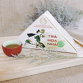 Trà Hoa Nhài tăng miễn dịch, bổ thận, phòng ngừa ung thư tiền liệt tuyến, tăng cường sức khỏe sinh lý ở nam giới - nhãn hiệu Trà dược Bông Sen Vàng (Hộp 20 túi lọc kim tự tháp 2,0g ). Tặng kèm 01 gói trà dùng thử bất kỳ trong 16 loại trà thuộc nhãn hiệu T