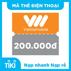 Hình ảnh Mã thẻ điện thoại Vietnamobile 200K