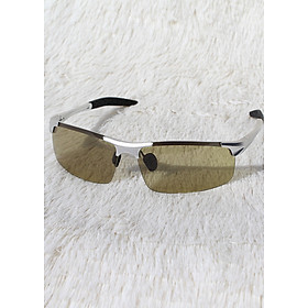 Kính đổi màu đi ngày và đêm kiểu dáng thể thao với tròng kính polarized phân cực chống UV chống chói lóa, Bộ sản phẩm đầy đủ phụ kiện