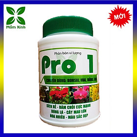 Mua Phân Bón Pro 1  Phân Bón Kích Rễ  Đâm Chồi Cực Mạnh  Bóng Lá  Cây Mau Lớn  Hoa Nhiều  Màu Sắc Đẹp hủ 100gr