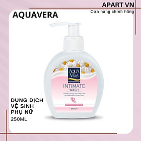 [ Tặng tẩy da chết 100g ] Dung dịch vệ sinh phụ nữ AquaVera 250ml