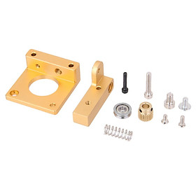 3D Printer Extruder Aluminum Frame Block DIY Kit for MK8 Reprap i3 All Metal Normal