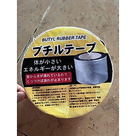 Hình ảnh Băng keo chống thấm Nhật Bản Butyl Rubber Tape loại 10cm