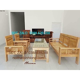 Mua Bộ bàn ghế gỗ sồi phòng khách