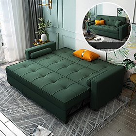 Sofa Giường Kéo, Sofa Bed Đa Năng Thông Minh Kích Thước (1m8 Ngang x 1m9 Dài) Mã T-GK02