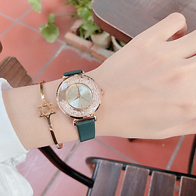 Đồng Hồ Nữ JA-1203B Julius Hàn Quốc Dây Da