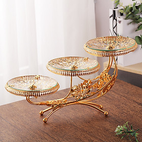 Mua Khay đựng trái cây trang trí 3 tầng cao cấp