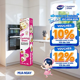 [MyJae x Toyal] Giấy Nến 2 Mặt Lót Nồi Chiên, Nướng Bánh, Giấy Lót Chống Dính 30cm x 30cm (50 Tờ/Hộp)