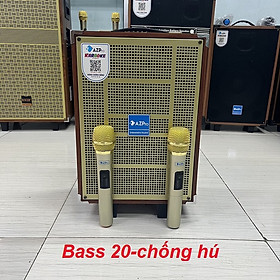 Mua Loa kéo AZPro AZ-8 Pro - Loa kéo di động bass 2 tấc - Tặng kèm 2 micro không dây