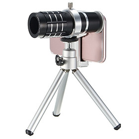 Ống Kính Hỗ Trợ Zoom Cho Điện Thoại (12x)