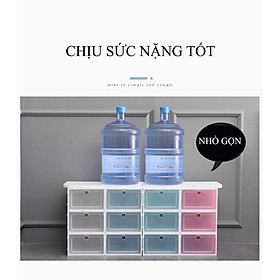 Mua Hộp Đựng Giầy Dép Lắp Ghép Nam  Nữ Tủ Đựng Giầy Dép Nắp Nhựa Cứng Cao Cấp Tiện Dụng (Ảnh Video Thật 100%)