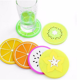Mua Set 5 Miếng Lót Cốc Hình Hoa Quả
