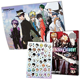 Hình ảnh Gia Sư Hitman Reborn! Official Visual Book: Reborn Colore! - Tặng Kèm Sticker + Poster