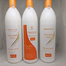 Dung dịch OXI trợ nhuộm tóc Beauty Plus 1000ml ( 3%, 6%, 9%, 12% )