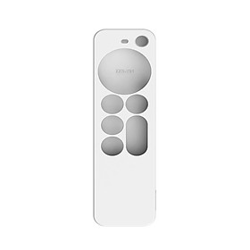 Vỏ silicone từ xa điều khiển từ xa bảo vệ cho Apple TV 4K 6th 2021 Màu