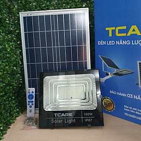Mua Đèn Led Năng lượng mặt trời Tcare 100W - Hàng Chính Hãng