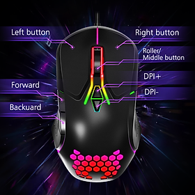 Mua Chuột Chơi Game Onikuma Cw902 Có Dây Chuột Quang Rgb Với Ánh Sáng Đầy Màu Sắc Cho Máy Tính Xách Tay/Pc - Hàng chính hãng