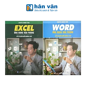 Hình ảnh Combo Sách Word Ứng Dụng Văn Phòng + Excel Ứng Dụng Văn Phòng (Bộ 2 Cuốn)