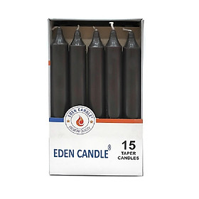 Mua Hộp 15 cây nến thơm thẳng Eden Candle FTRAMART EDC2317 cao 15cm (Đen)