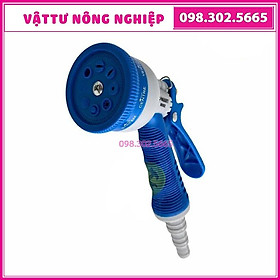 Vòi xịt nước tưới cây rửa xe 8 chức năng C-MART 8 dễ sử dụng,