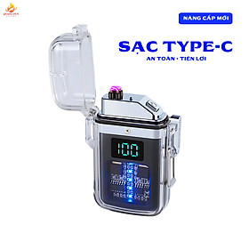 Mua Dual Arc Lighter Double Arc Plasma USB Lighter  hột quẹt bật lửa điện Chống nước