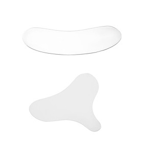 Miếng dán ngực chống nhăn và Miếng đệm cổ silicone,Có thể tái sử dụng,Hiệu quả để loại bỏ sẹo và các vết rạn da