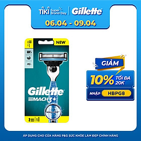 Dao cạo Gillette Mach3 2 lưỡi