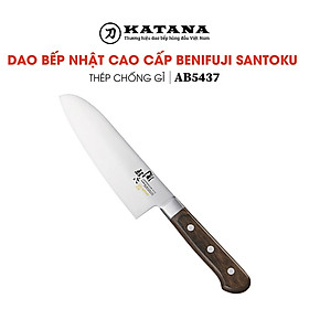 Dao bếp Nhật cao cấp KAI Benifuji Santoku - Dao thái đa năng AB5437 (165mm) - Dao bếp Nhật chính hãng
