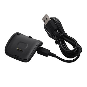 Magnetic USB Charger Dock Station Cradle Adapter for Samsung Gear S R750 Smart Wrist Watch Black