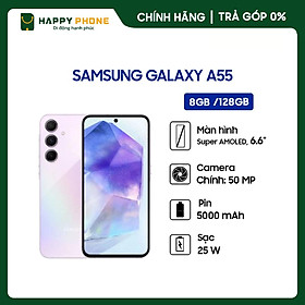 Điện thoại Samsung Galaxy A55 5G - Hàng chính hãng