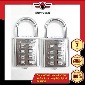 Mua Combo 2 ổ khóa mã số 10 số 5 mã sử dụng tiện lợi và dễ dàng