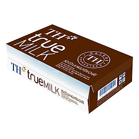 Thùng 48 Hộp Sữa Tươi Tiệt Trùng Sô Cô La TH True Milk (110ml/Hộp)
