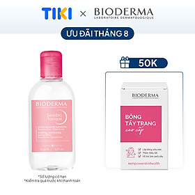Nước Hoa Hồng Dưỡng Ẩm Và Làm Dịu Da Bioderma Sensibio Tonique