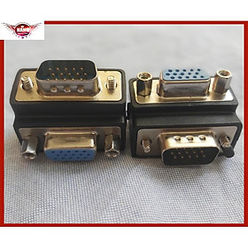 Mua Đầu chuyển Vga 90 độ từ đầu đực sang cái cho màn hình  laptop - Hồ Phạm