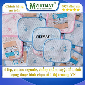 Tấm lót chống thấm cho bé VIETMAT 5 tấm size 30x30cm