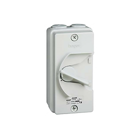 Mua CẦU DAO CÁCH LY (ISOLATOR) CHỐNG THẤM NƯỚC 2P 40A HAGER - JG240I