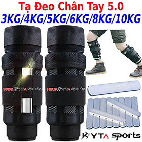 Tạ đeo chân tay, tạ cơ thể, áo tạ thể lực thể thao cao cấp phiên bản 5.0 10KG/8KG/6KG/5KG/4KG/3KG/Đôi chính hãng Kyta Sport, hỗ trợ tập luyện, giảm mỡ tăng cơ, phát triển chiều cao, sức bật và sức bền