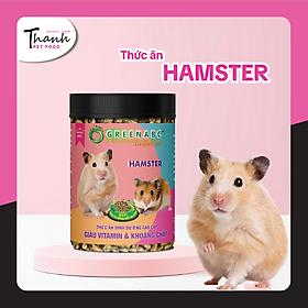 Thức ăn Hamster của nhãn GREENABC – Giúp Hamster ăn ngon, giảm căng thẳng, lông mượt, tăng đề kháng – Hộp 10g và 480g