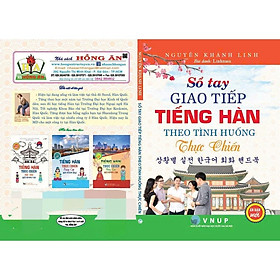 Sách - Sổ tay giao tiếp tiếng hàn theo tình huống thực chiến - HA