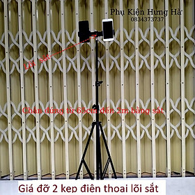 Cây live giá đỡ điện thoại livestream,quay tiktok 3 chân tripod cao từ 65cm đến 2m cho nhiều kẹp điện thoại thông minh