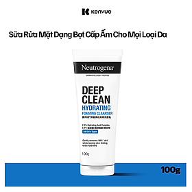 Sữa rửa mặt dưỡng ẩm Neutrogena Deep Clean Hydrating Foaming Cleanser 100g