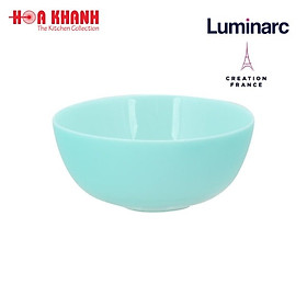 Tô Thủy Tinh Luminarc Diwali Light Turquoise 14,5cm đựng thức ăn, kháng vỡ, cường lực - Bộ 3 cái - P2016