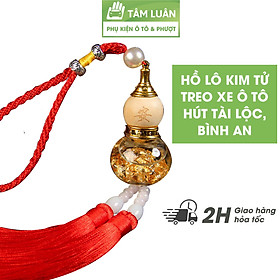 Khánh treo xe ô tô hồ lô phong thủy trang trí xe ô tô hút tài lộc - phụ kiện trang trí ô tô Tâm Luân