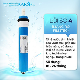 Lõi Lọc RO KAROFI Số 4 - Màng RO FILMTEC MỸ