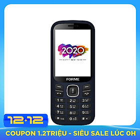 Điện thoại Forme Duos 1900, màn hình 2.8inch, pin 1900mAh, font chữ lớn - Phân phối chính hãng